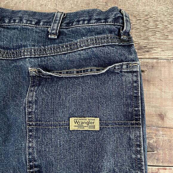 Wrangler Jeans Men's 38 x 30 (37x30) Carpenter Baggy Loose Retro Distressed - Picture 3 of 14